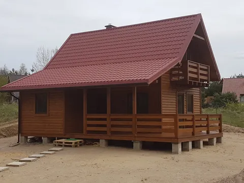 Dom drewniany — realizacja Zrealizowane domy szkieletowe, Ostróda i okolice (8)