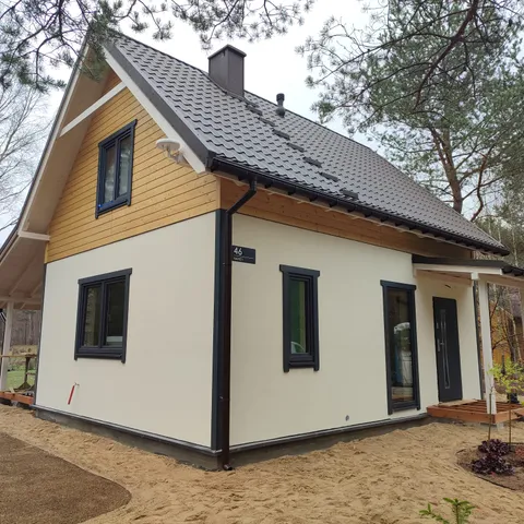 Dom drewniany — realizacja Zrealizowane domy szkieletowe (1)