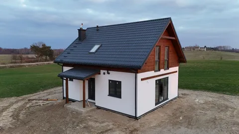 Dom drewniany — realizacja Zrealizowane domy szkieletowe, Ostróda i okolice (10)