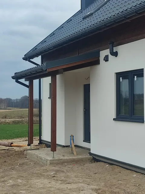 Dom drewniany — realizacja Zrealizowane domy szkieletowe, Ostróda i okolice (13)