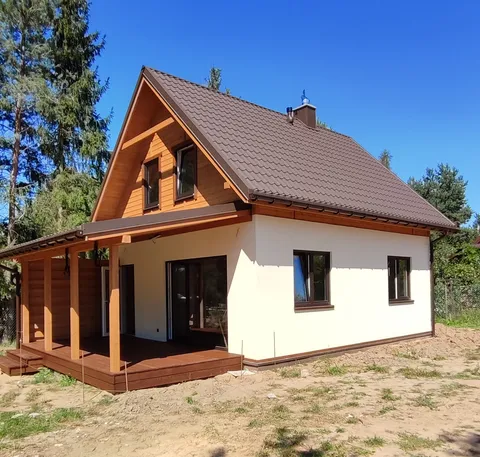 Dom drewniany — realizacja Zrealizowane domy szkieletowe, Ostróda i okolice (35)