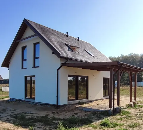 Dom drewniany — realizacja Zrealizowane domy szkieletowe, Ostróda i okolice (41)