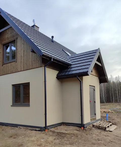 Dom drewniany — realizacja Zrealizowane domy szkieletowe, Ostróda i okolice (45)