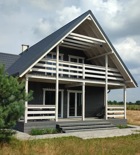 Dom drewniany — realizacja Zrealizowane domy szkieletowe, Ostróda i okolice (49)