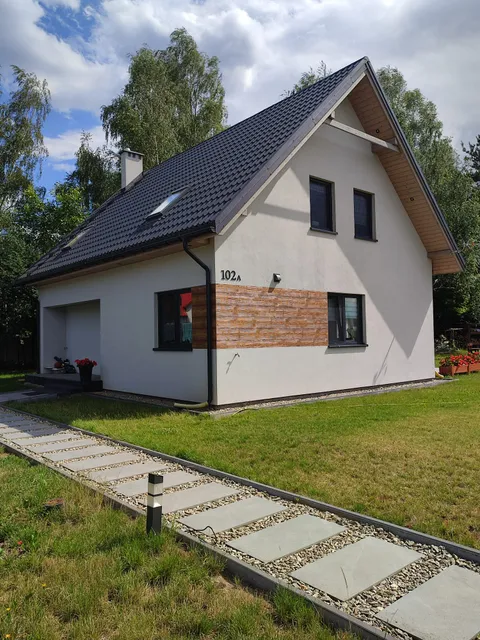 Dom drewniany — realizacja Zrealizowane domy szkieletowe, Ostróda i okolice (58)