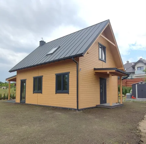 Dom drewniany — realizacja Zrealizowane domy szkieletowe, Ostróda i okolice (64)