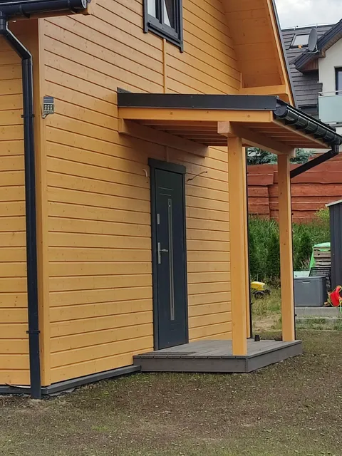 Dom drewniany — realizacja Zrealizowane domy szkieletowe, Ostróda i okolice (66)