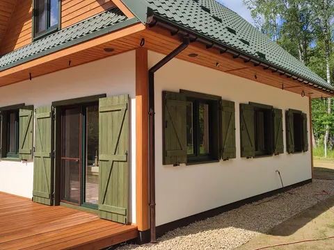 Dom drewniany — realizacja Zrealizowane domy szkieletowe, Ostróda i okolice (79)